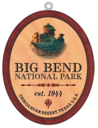 Big Bend Ornament - Click Image to Close